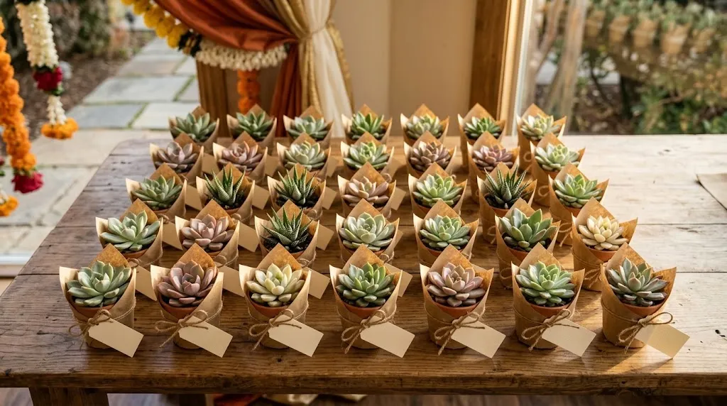 Succulent Wedding Favours in Pakistan — Quantities, Costs & Timelines